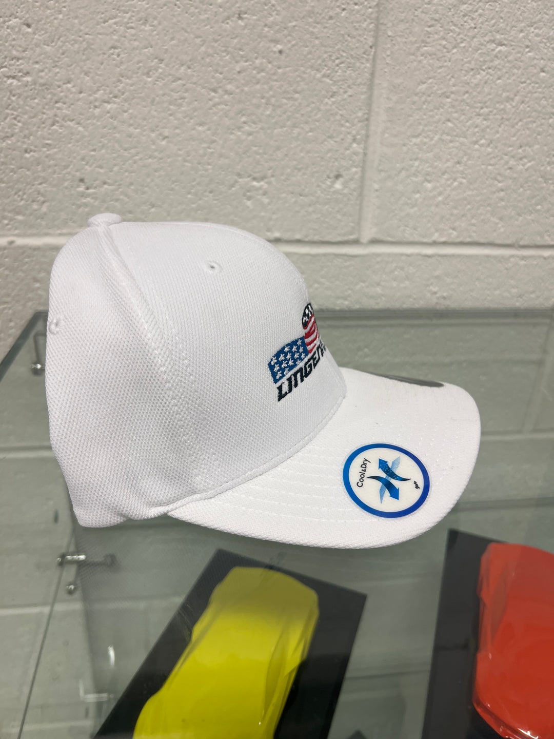 Lingenfelter RAcing White Flexfit Hat