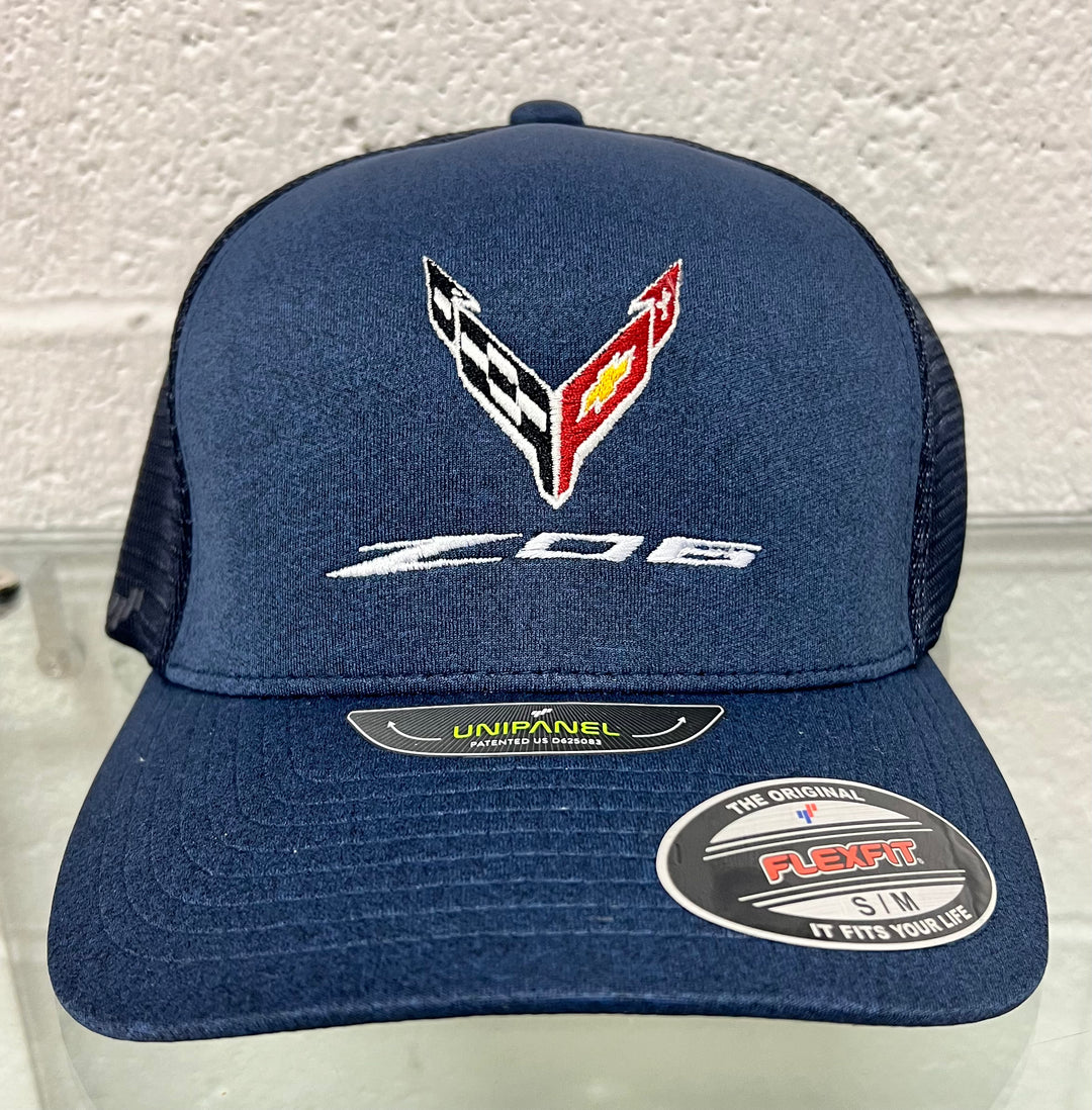 C8 Corvette Z06 Navy flexfit Hat