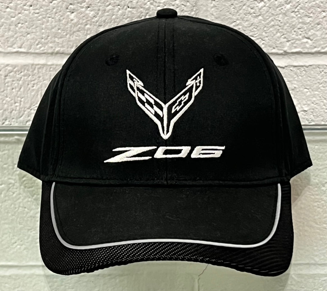 C8 CORVETTE Z06 Hat Black/Silver