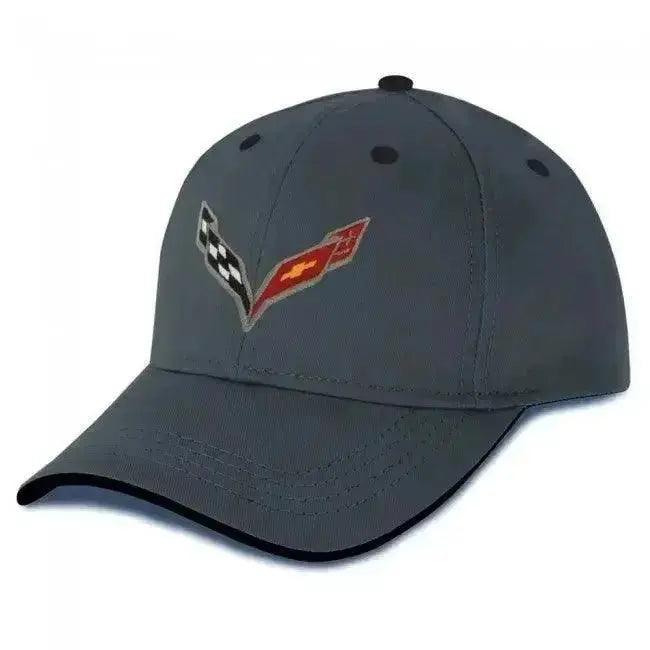 C7 Corvette Heritage Charcoal Hats - Team Lingenfelter