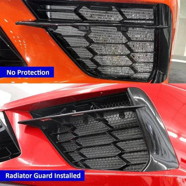 C8 Corvette Radiator Guards - Team Lingenfelter