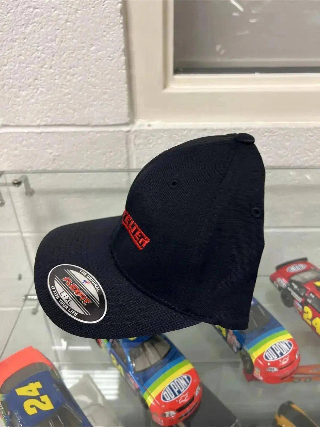 Lingenfelter Black Flexfit Red Logo - Team Lingenfelter
