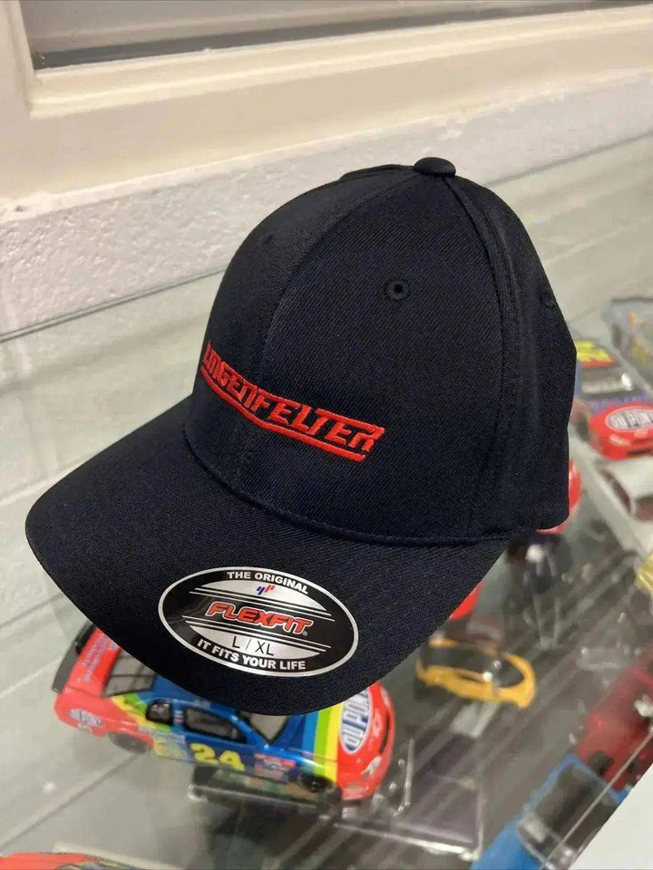 Lingenfelter Black Flexfit Red Logo - Team Lingenfelter
